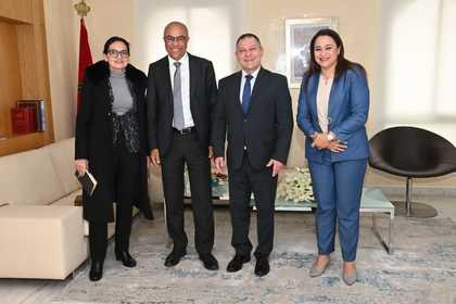 Посланик Пламен Цолов се срещна с министъра на висшето образование, научните изследвания и иновациите на Кралство Мароко Абделлатиф Мирауи